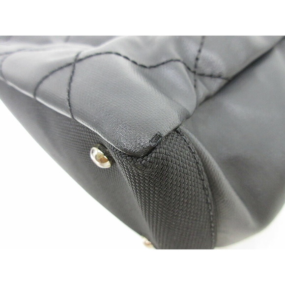 CHANEL Paris Biarritz Tote Bag PM Black - Picture 7 of 11